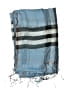 Unbranded 100% Silk Blue Silk Scarf One size - photo 2