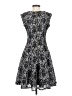 Danny And Nicole 100% Polyester Paisley Black Cocktail Dress Size 4 - photo 2