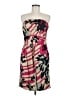 The Limited 100% Polyester Tropical Pink Cocktail Dress Size 8 - photo 1