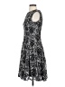 Danny And Nicole 100% Polyester Paisley Black Cocktail Dress Size 4 - photo 5