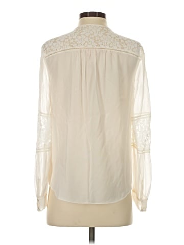 Rebecca Taylor Long Sleeve Silk Top (view 2)