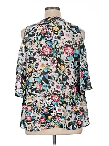 Nicole by Nicole Miller 3/4 Sleeve Blouse (view 2)