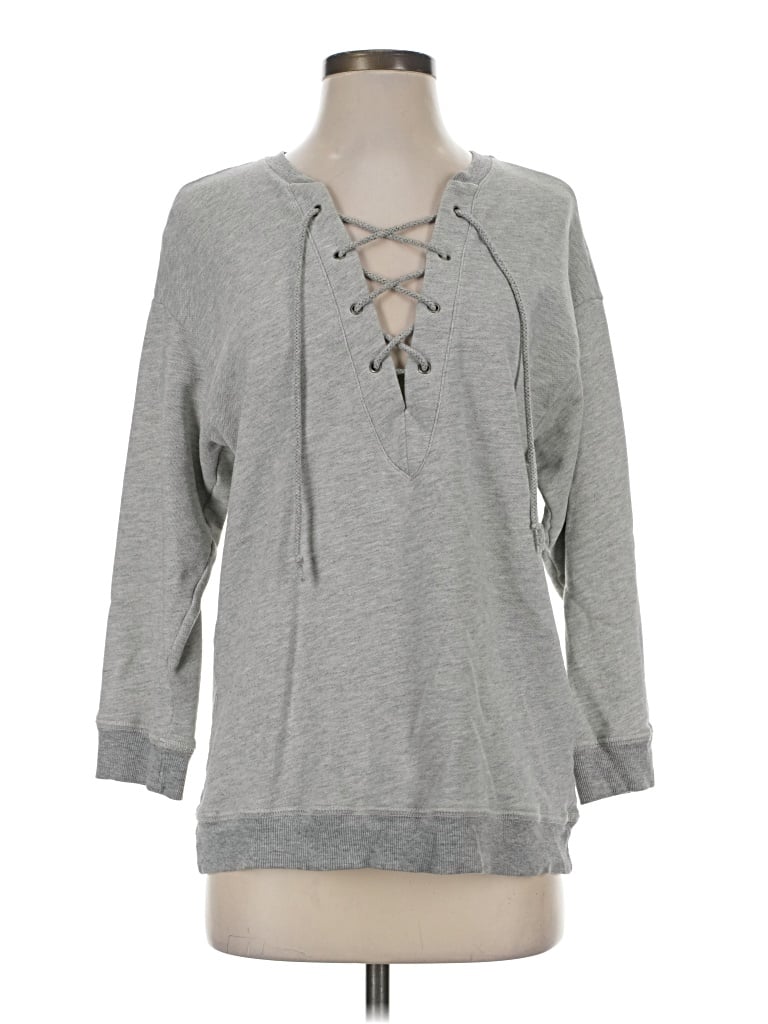 Pre-owned Soft Joie Sweatshirt In Gray