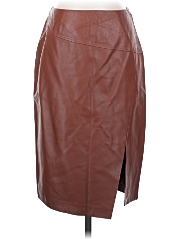 White House Black Market Leather Skirt (view 1)