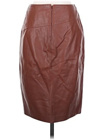 White House Black Market Leather Skirt (view 2)