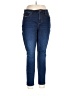 Talbots Solid Blue Jeans Size 14W - photo 1