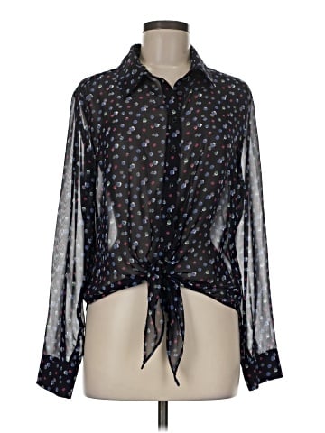 Rhyme & Echo Long Sleeve Blouse (view 1)