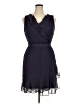 DKNY 100% Polyester Purple Cocktail Dress Size 14 - photo 1