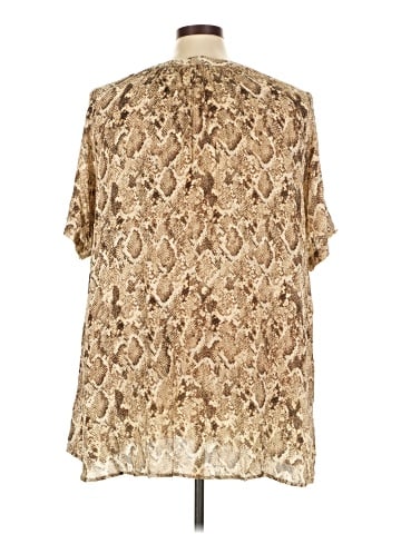 Roaman's Short Sleeve Blouse (view 2)