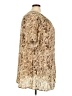 Roaman's 100% Rayon Animal Print Tan Short Sleeve Blouse Size 26W - photo 4