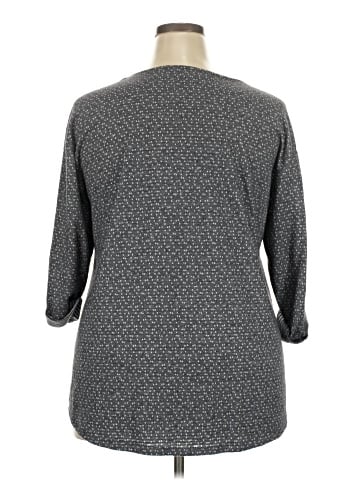 Rose + Olive 3/4 Sleeve Top (view 2)