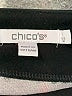 Chico's Stripes Black Turtleneck Sweater Size M - photo 7