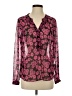 Milly Pink Long Sleeve Blouse Size 4 - photo 1