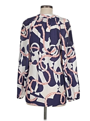 Lilly Pulitzer Long Sleeve Silk Top (view 2)