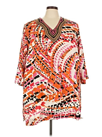 Dennis by Dennis Basso 3/4 Sleeve Blouse (view 1)