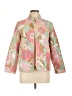 Alfred Dunner 100% Polyester Floral Pink Jacket Size 12 Petite - photo 1