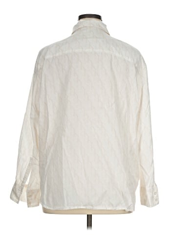 CALVIN KLEIN JEANS Long Sleeve Button-Down Shirt (view 2)