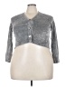 Margaret O'Leary Silver Cardigan Size 3X (estimated) - photo 1