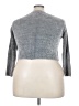 Margaret O'Leary Silver Cardigan Size 3X (estimated) - photo 2