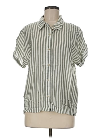 L.L.Bean Short Sleeve Button-Down Shirt (view 1)