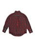 Janie and Jack 100% Cotton Plaid Red Long Sleeve Button-Down Shirt Size 3 - photo 2