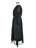 Christopher & Banks 100% Polyester Polka Dots Black Casual Dress Size M - photo 5