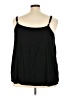 Lane Bryant 100% Polyester Black Sleeveless Blouse Size 28 - photo 2