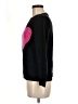 Tommy Hilfiger 100% Cotton Hearts Black Pullover Sweater Size M - photo 5