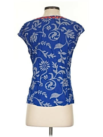 Irving & Fine for Lucky Brand Short Sleeve Blouse (view 2)