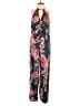 Karen Millen Floral Blue Jumpsuit Size 4 - photo 1
