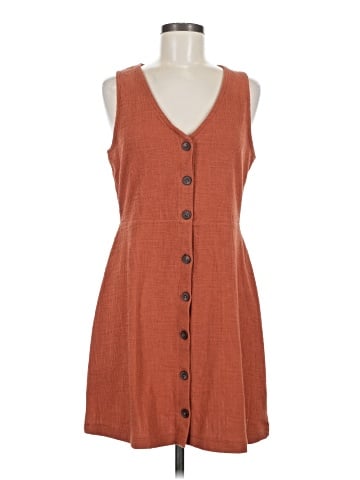 Madewell Sleeveless Button-Front Mini Dress (view 1)