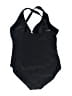 Old Navy Solid Black One Piece Swimsuit Size 1X - photo 2