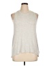 Athleta Silver Sleeveless T-Shirt Size XL - photo 1