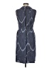 Halogen Chevron-herringbone Blue Casual Dress Size 6 Petite - photo 2