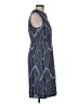 Halogen Chevron-herringbone Blue Casual Dress Size 6 Petite - photo 4