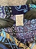 Unbranded 100% Rayon Print Blue Casual Pants One size - photo 7