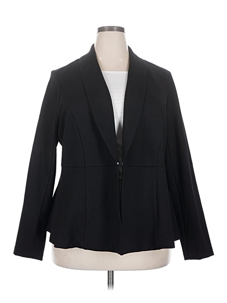 Pre-owned Studio By Torrid Blazer Jacket In Black