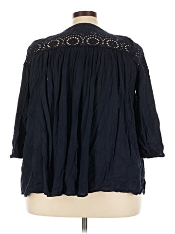 Crown & Ivy 3/4 Sleeve Blouse (view 2)
