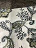 Unbranded Paisley Silver 3/4 Sleeve Button-Down Shirt Size XXL (estimated) - photo 4