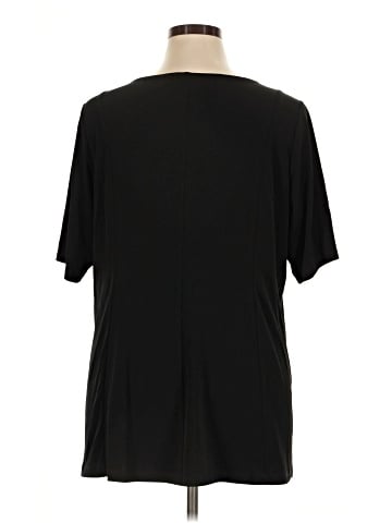 Susan Graver Short Sleeve T-Shirt (view 2)