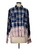 Rag & Bone 100% Cotton Plaid Blue Long Sleeve Button-Down Shirt Size L - photo 1