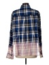 Rag & Bone 100% Cotton Plaid Blue Long Sleeve Button-Down Shirt Size L - photo 2
