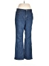 Merona Chevron-herringbone Blue Jeans Size 16 - photo 1