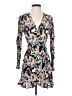 IRO 100% Viscose Print Blue Cocktail Dress Size EU (FR) 34 / US 2 - photo 1