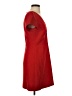 Milly Solid Red Casual Dress Size 4 - photo 4