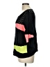 Angel Color Block Black Pullover Sweater Size L - photo 5