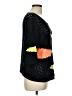 Angel Color Block Black Pullover Sweater Size L - photo 4
