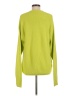 Zara 100% Cotton Solid Green Pullover Sweater Size M - photo 2
