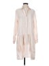 Grayson 100% Lyocell Ivory Casual Dress Size Sm (2) - photo 1