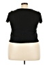 Torrid Black Short Sleeve Top Size 3X Plus (3) - photo 2